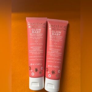 2 Pacifica Glow Baby Brightening Face Wash, 40 ML each